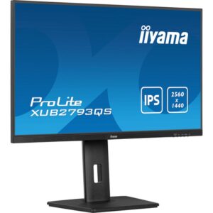 iiyama ProLite XUB2793QS-B7 pantalla para PC 68,6 cm (27") 2560 x 1440 Pixeles Quad HD LED Negro