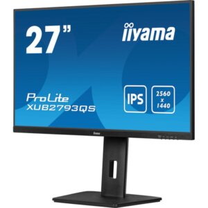 iiyama ProLite XUB2793QS-B7 pantalla para PC 68,6 cm (27") 2560 x 1440 Pixeles Quad HD LED Negro