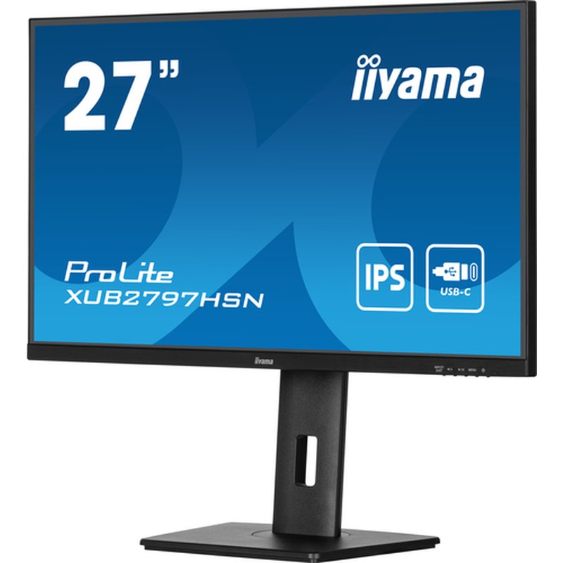 iiyama ProLite XUB2797HSN-B2 pantalla para PC 68,6 cm (27") 1920 x 1080 Pixeles Full HD LED Negro - Imagen 5