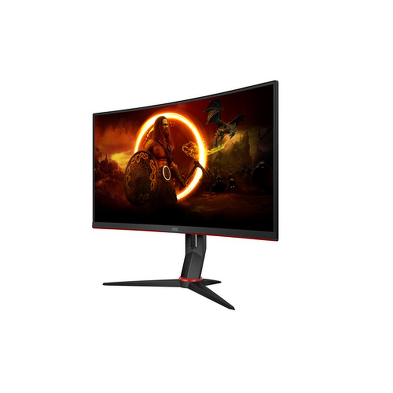AOC G2 C27G2Z3/BK pantalla para PC 68,6 cm (27") 1920 x 1080 Pixeles Full HD LED Negro, Rojo - Imagen 4