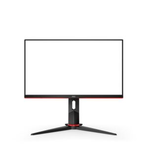 Alternative view of AOC G2 Q24G2A/BK pantalla para PC 60,5 cm (23.8") 2560 x 1440 Pixeles Negro, Rojo