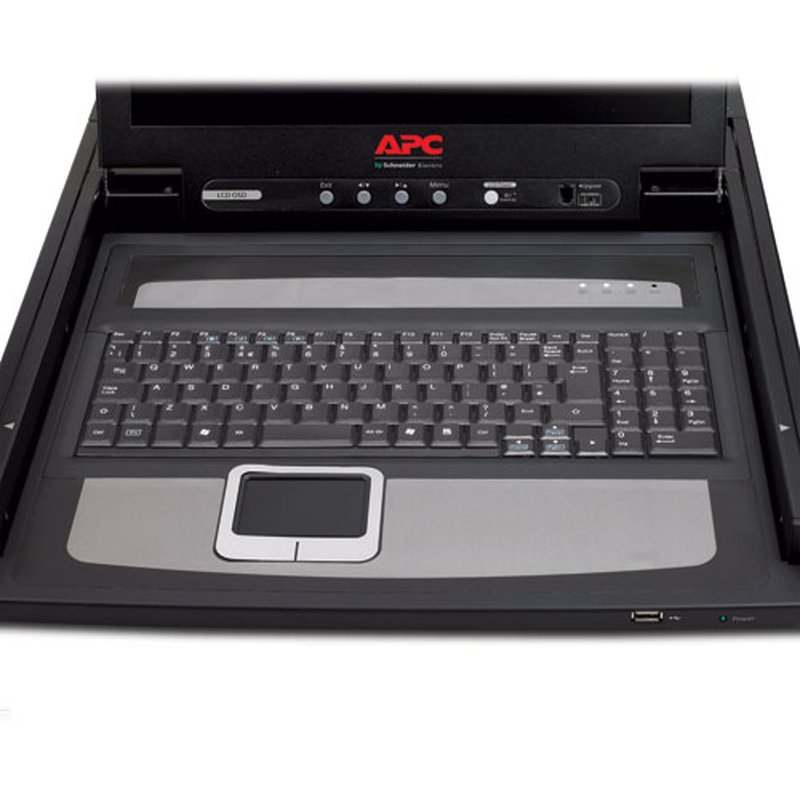 APC AP5717UK consola de rack 43,2 cm (17") Negro APC AP5717UK consola de rack 43,2 cm (17") Negro - Imagen 3