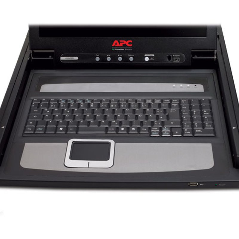 APC AP5717 consola de rack 43,2 cm (17") Negro APC AP5717 consola de rack 43,2 cm (17") Negro - Imagen 2
