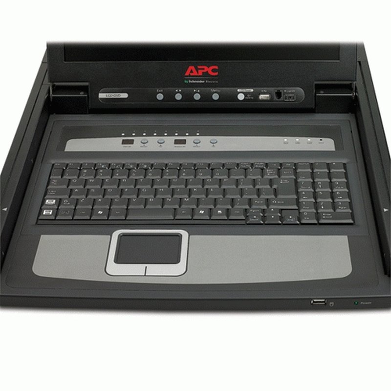 APC AP5808 consola de rack 43,2 cm (17") Negro - Imagen 2