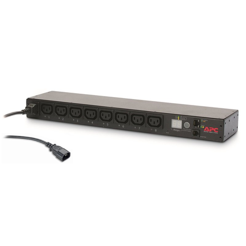 APC AP7920B unidad de distribución de energía (PDU) 8 salidas AC 0U/1U Negro APC AP7920B unidad de distribución de energía (PDU) 8 salidas AC 0U/1U Negro