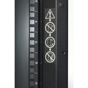 APC AR3100 42U Rack o bastidor independiente Negro