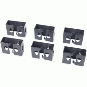 Alternative view of APC AR7710 Cable Containment Brackets Negro