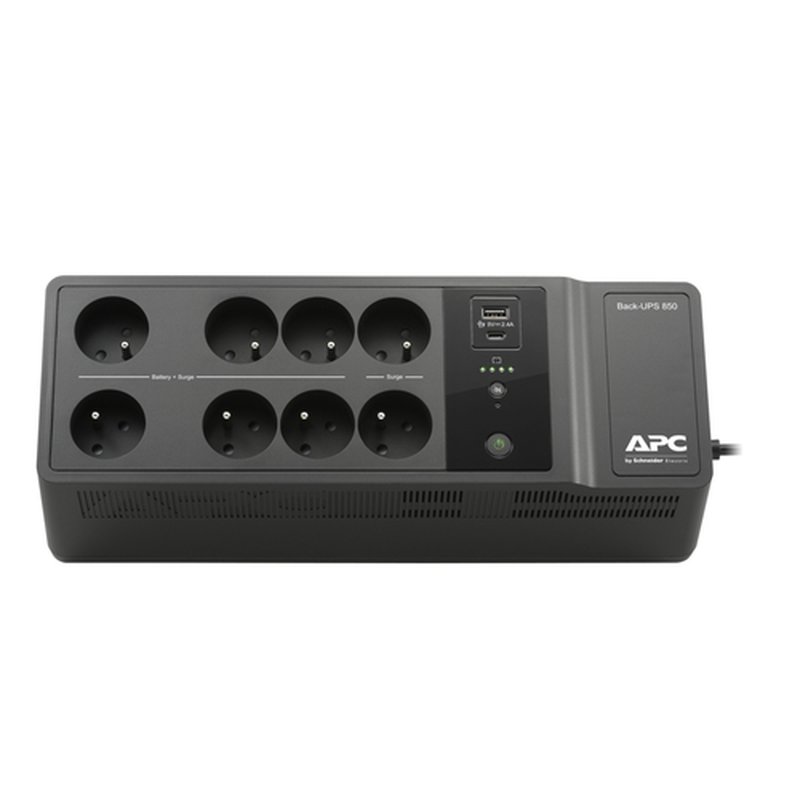 APC BE850G2-CP sistema de alimentación ininterrumpida (UPS) En espera (Fuera de línea) o Standby (Offline) 0,85 kVA 520 W - Imagen 3