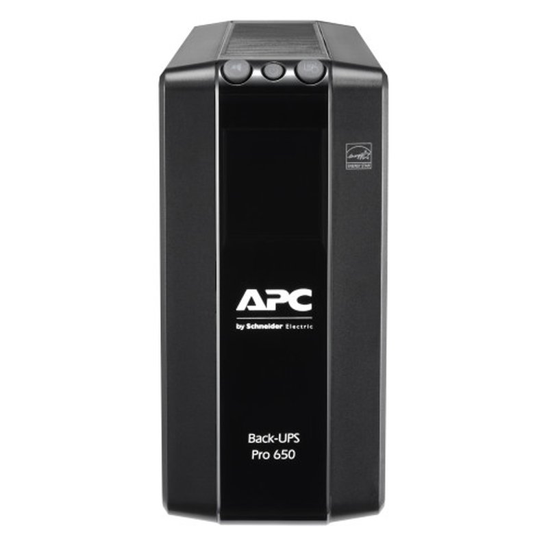 APC BR650MI sistema de alimentación ininterrumpida (UPS) Línea interactiva 0,65 kVA 390 W 6 salidas AC APC BR650MI sistema de alimentación ininterrumpida (UPS) Línea interactiva 0,65 kVA 390 W 6 salidas AC