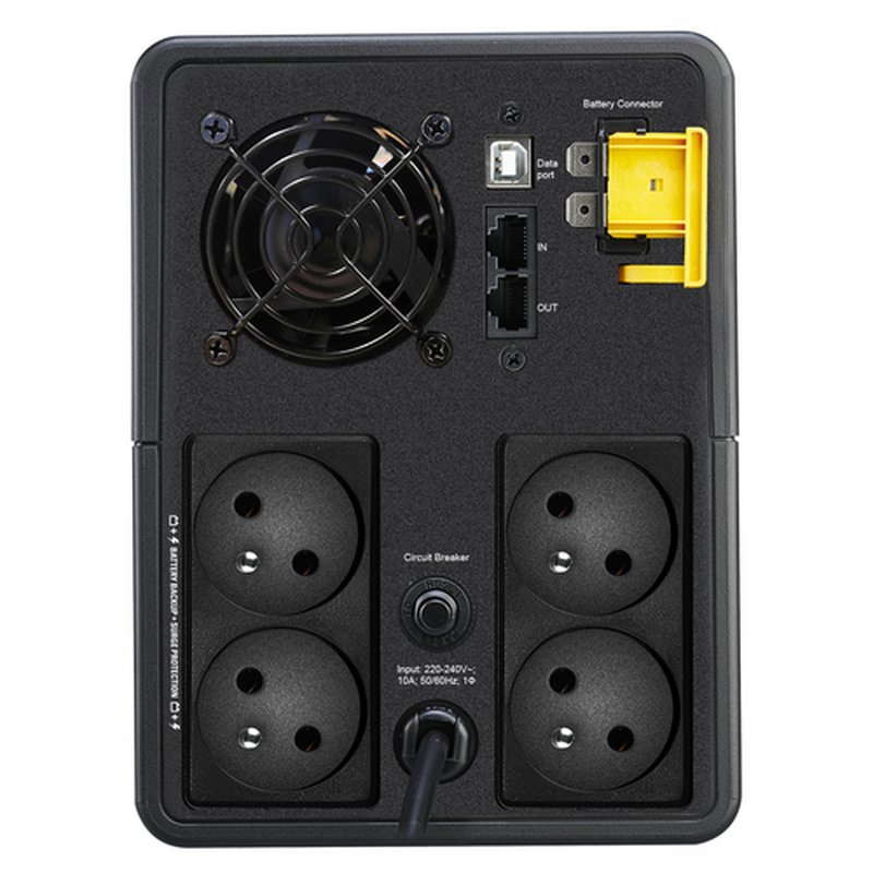 APC BX2200MI-FR sistema de alimentación ininterrumpida (UPS) Línea interactiva 2,2 kVA 1200 W - Imagen 2