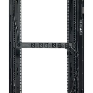 Alternative view of APC Basic Rack PDU AP7526 unidad de distribución de energía (PDU) 6 salidas AC 1U Negro