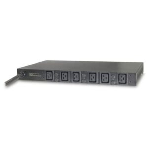 APC Basic Rack PDU AP7526 unidad de distribución de energía (PDU) 6 salidas AC 1U Negro APC Basic Rack PDU AP7526 unidad de distribución de energía (PDU) 6 salidas AC 1U Negro