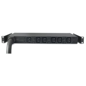 APC Basic Rack PDU AP7526 unidad de distribución de energía (PDU) 6 salidas AC 1U Negro APC Basic Rack PDU AP7526 unidad de distribución de energía (PDU) 6 salidas AC 1U Negro