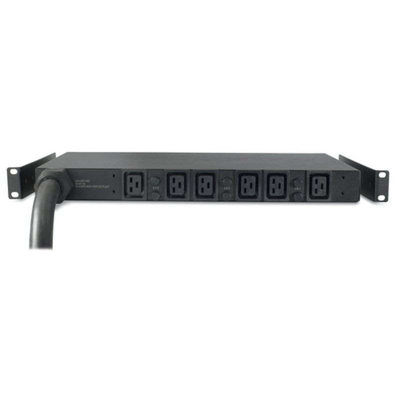 APC Basic Rack PDU AP7526 unidad de distribución de energía (PDU) 6 salidas AC 1U Negro APC Basic Rack PDU AP7526 unidad de distribución de energía (PDU) 6 salidas AC 1U Negro - Imagen 5