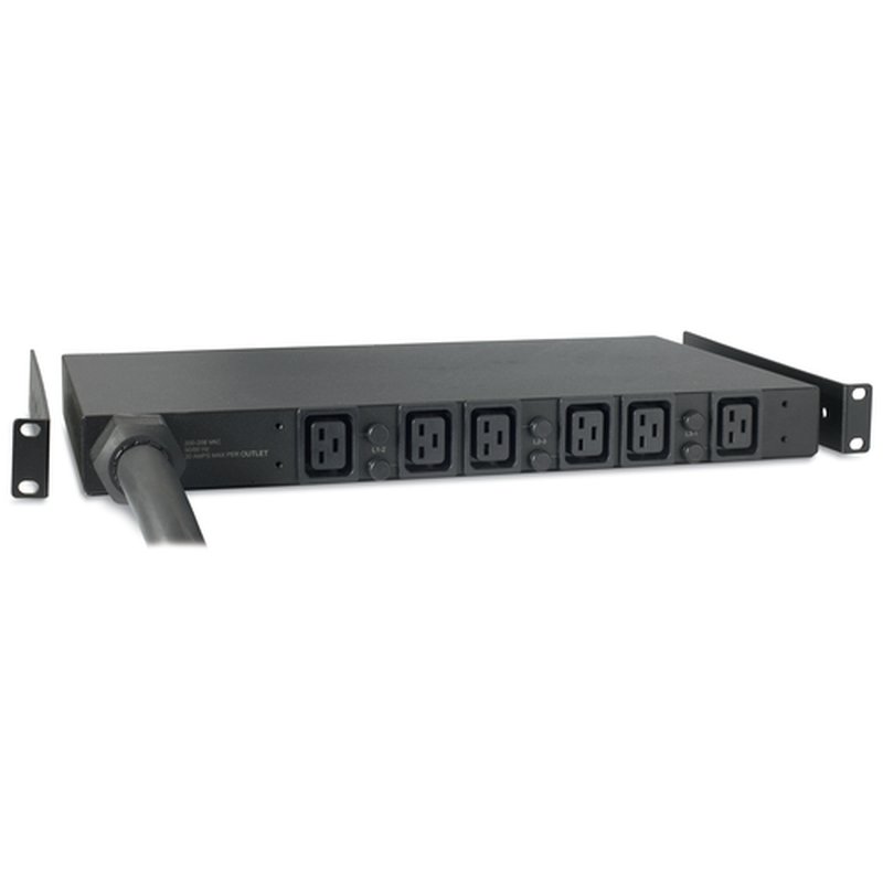 APC Basic Rack PDU AP7526 unidad de distribución de energía (PDU) 6 salidas AC 1U Negro APC Basic Rack PDU AP7526 unidad de distribución de energía (PDU) 6 salidas AC 1U Negro - Imagen 6