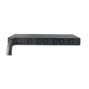 APC Basic Rack PDU AP7526 unidad de distribución de energía (PDU) 6 salidas AC 1U Negro APC Basic Rack PDU AP7526 unidad de distribución de energía (PDU) 6 salidas AC 1U Negro