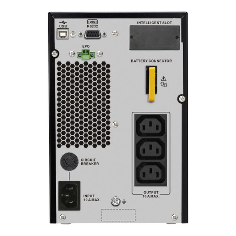 APC Easy UPS On-Line SRV sistema de alimentación ininterrumpida (UPS) Doble conversión (en línea) 3 kVA 2700 W 7 salidas AC - Imagen 2
