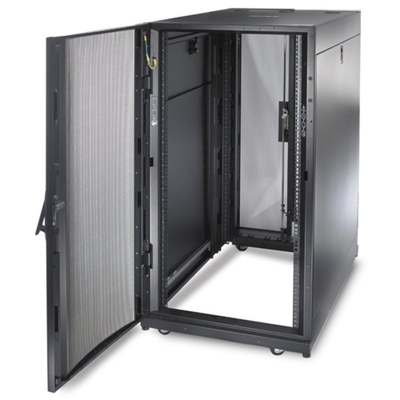 APC NetShelter SX 24U 600mm x 1070mm Deep Enclosure Rack o bastidor independiente Negro APC NetShelter SX 24U 600mm x 1070mm Deep Enclosure Rack o bastidor independiente Negro - Imagen 5