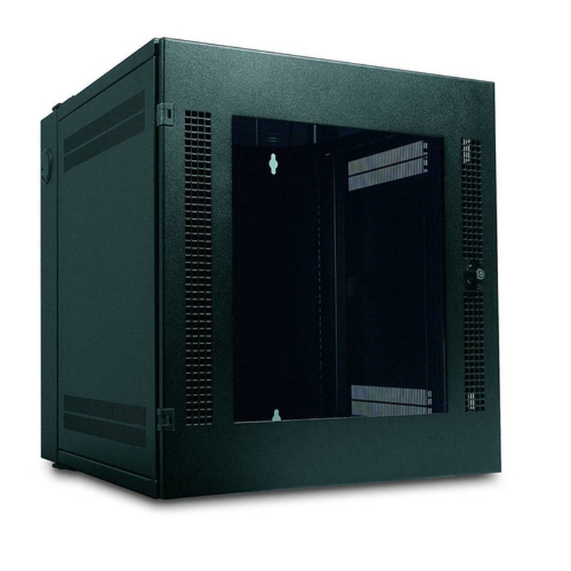 APC NetShelter WX Wall-Mount Enclosure 13U Glass Door Black Bastidor de pared Negro - Imagen 6