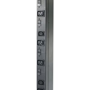 Alternative view of APC Rack PDU Basic Zero U unidad de distribución de energía (PDU) 9 salidas AC 0U Negro