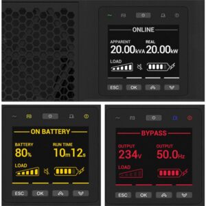 Alternative view of APC SRTG15KXLI sistema de alimentación ininterrumpida (UPS) Doble conversión (en línea) 15 kVA 15000 W