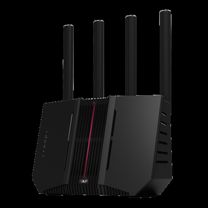 ASUS RT-BE92U router inalámbrico 10 Gigabit Ethernet Tribanda (2.4 GHz / 5 GHz / 6 GHz) Negro - Imagen 2