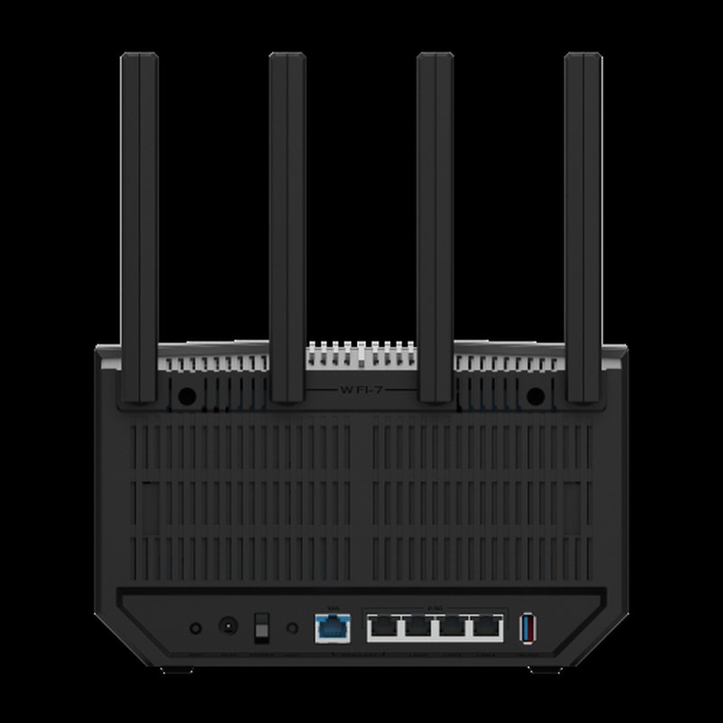 ASUS RT-BE92U router inalámbrico 10 Gigabit Ethernet Tribanda (2.4 GHz / 5 GHz / 6 GHz) Negro - Imagen 3