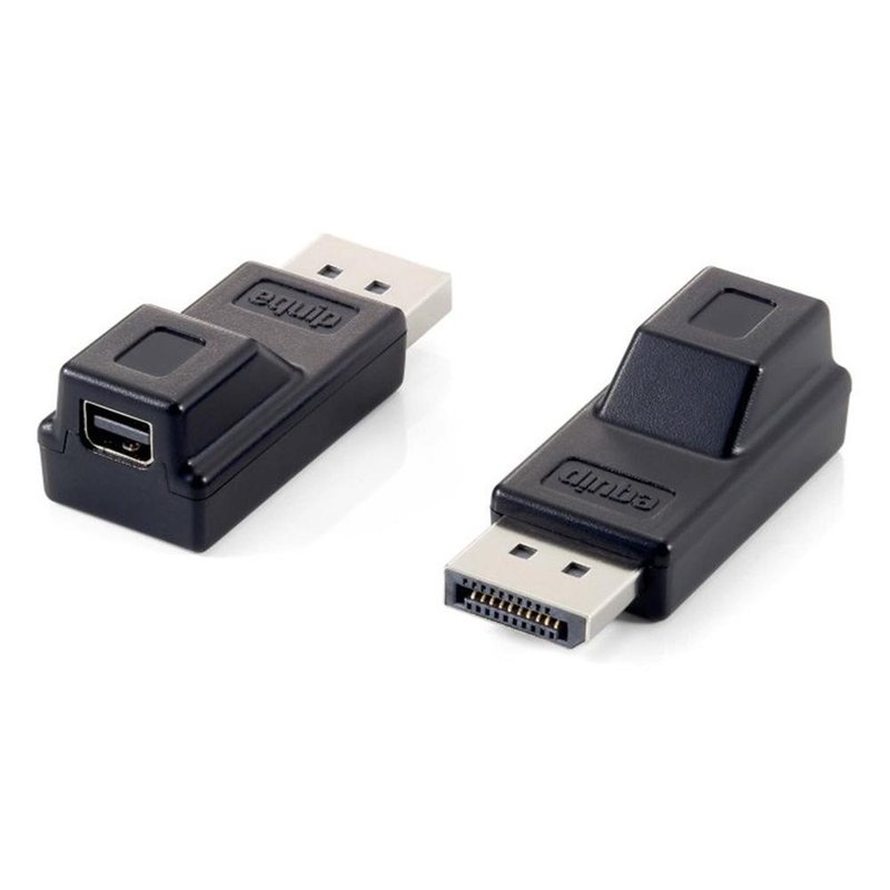 Equip 118916 cambiador de género para cable DisplayPort Mini DisplayPort Negro Equip 118916 cambiador de género para cable DisplayPort Mini DisplayPort Negro