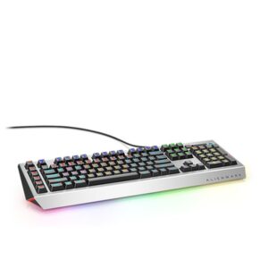 Alienware AW768 teclado USB QWERTY Inglés Negro, Plata
