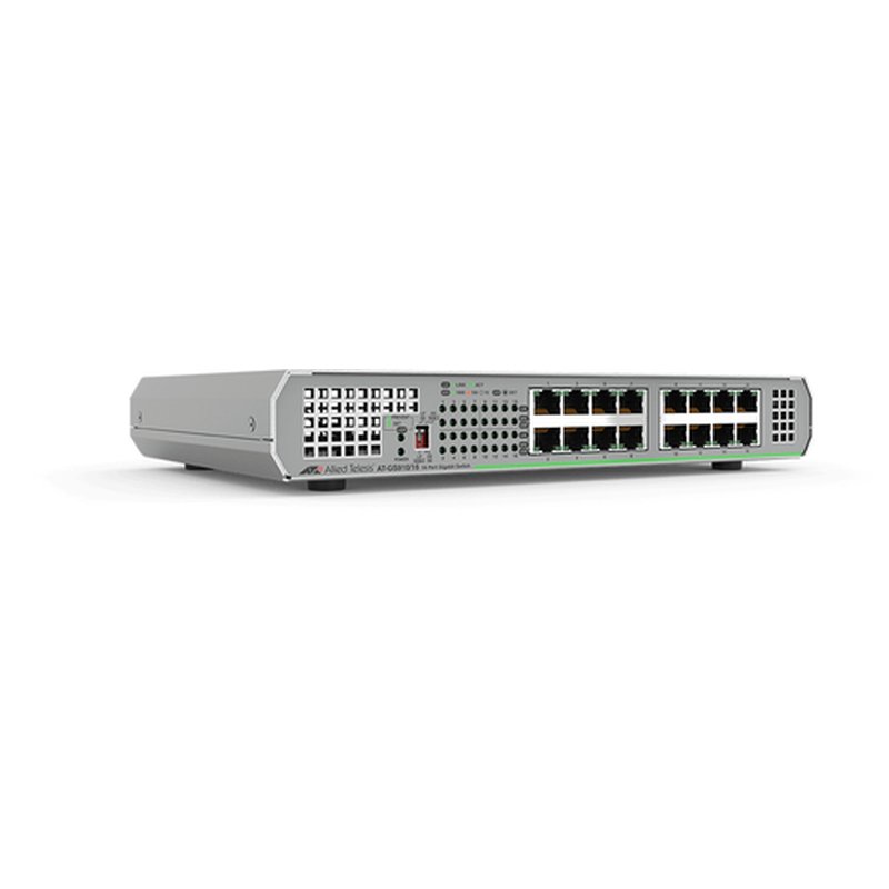 Allied Telesis AT-GS910/16-30 switch No administrado Gigabit Ethernet (10/100/1000) 1U Gris