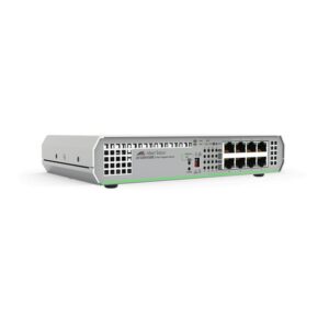 Allied Telesis AT-GS910/8E-30 switch No administrado Gigabit Ethernet (10/100/1000) 1U Gris