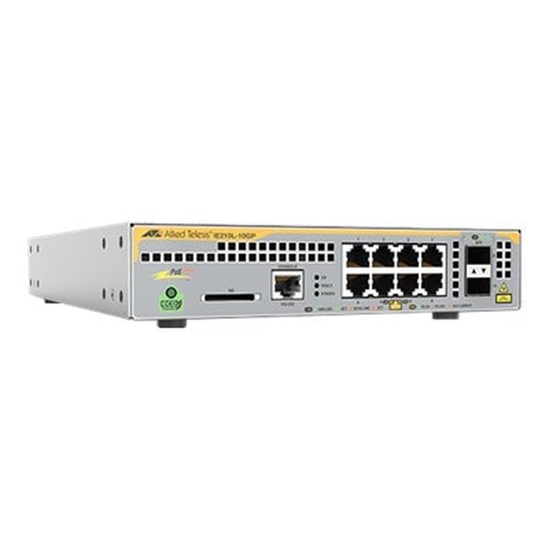 Allied Telesis AT-IE210L-10GP-60 Gestionado L2 Gigabit Ethernet (10/100/1000) Energía sobre Ethernet (PoE) Gris