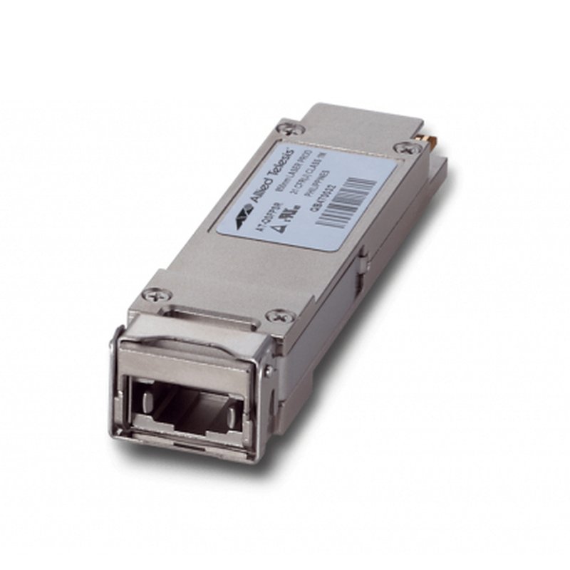Allied Telesis AT-QSFPSR4LCA red modulo transceptor Fibra óptica 40000 Mbit/s QSFP+ 850 nm