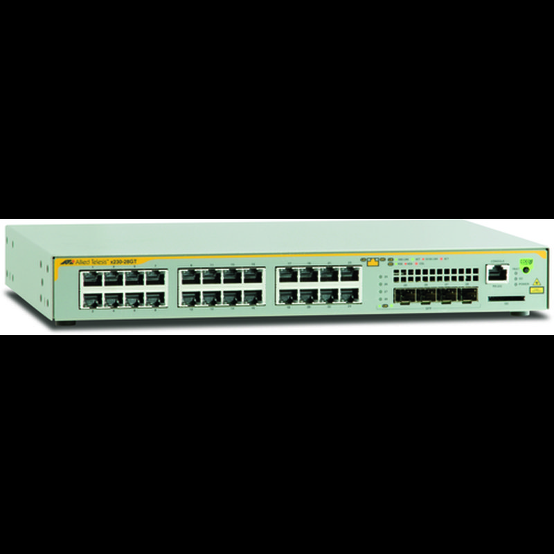 Allied Telesis AT-x230-28GT-50 Gestionado L3 Gigabit Ethernet (10/100/1000) 1U Gris