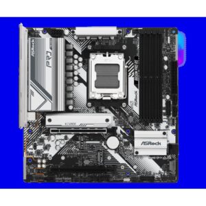 Alternative view of Asrock B650M Pro RS AMD B650 Zócalo AM5 micro ATX