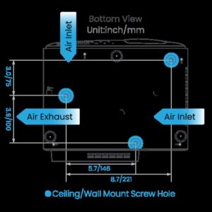 BenQ TK710STi videoproyector Proyector de alcance estándar 3200 lúmenes ANSI DLP UHD 4K (3840x2160) 3D Negro, Blanco