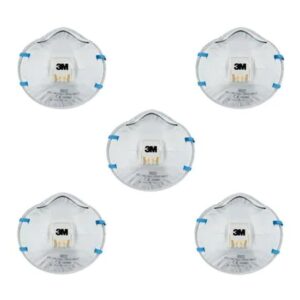 CAJA 5 MASCARILLAS RESPIRADORAS 8822-5 FFP2 CON VÁLVULA 3M 7100328975