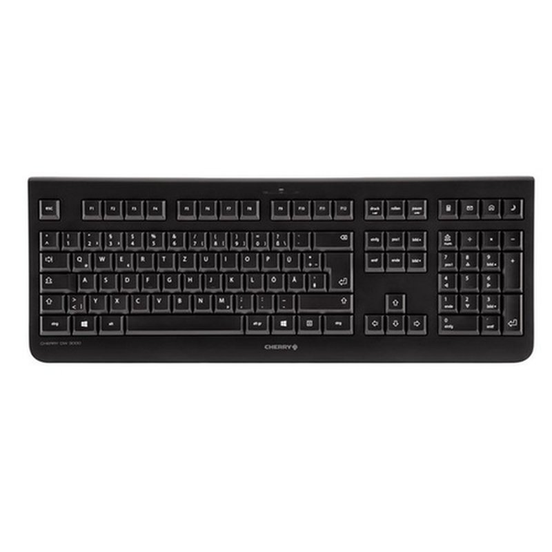 CHERRY DW 3000 teclado Ratón incluido RF inalámbrico Español Negro - Imagen 2