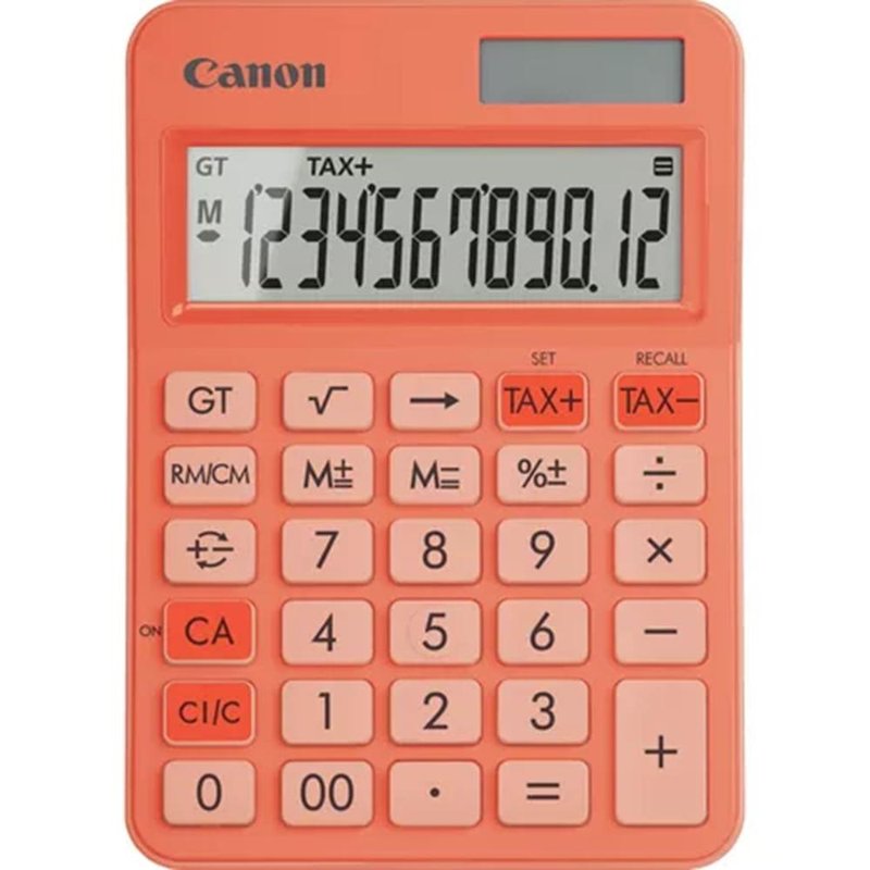 Canon LS-125KB calculadora Escritorio Calculadora básica Naranja