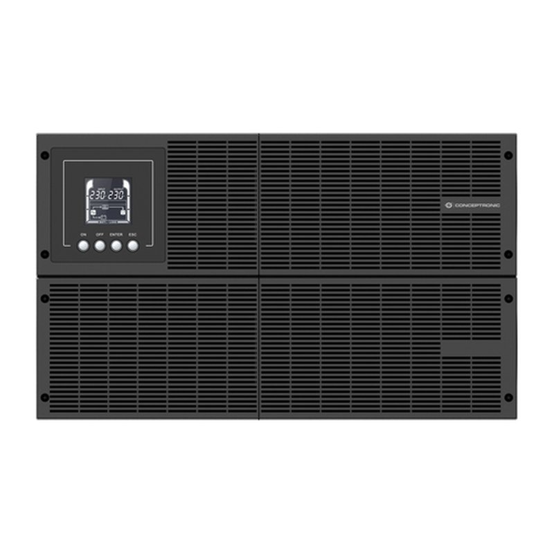 Conceptronic ZEUS51E6K sistema de alimentación ininterrumpida (UPS) Doble conversión (en línea) 6 kVA 6000 W - Imagen 2