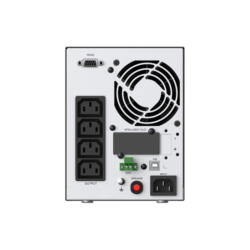 Conceptronic ZEUS52E1K sistema de alimentación ininterrumpida (UPS) Doble conversión (en línea) 1 kVA 900 W 4 salidas AC - Imagen 3