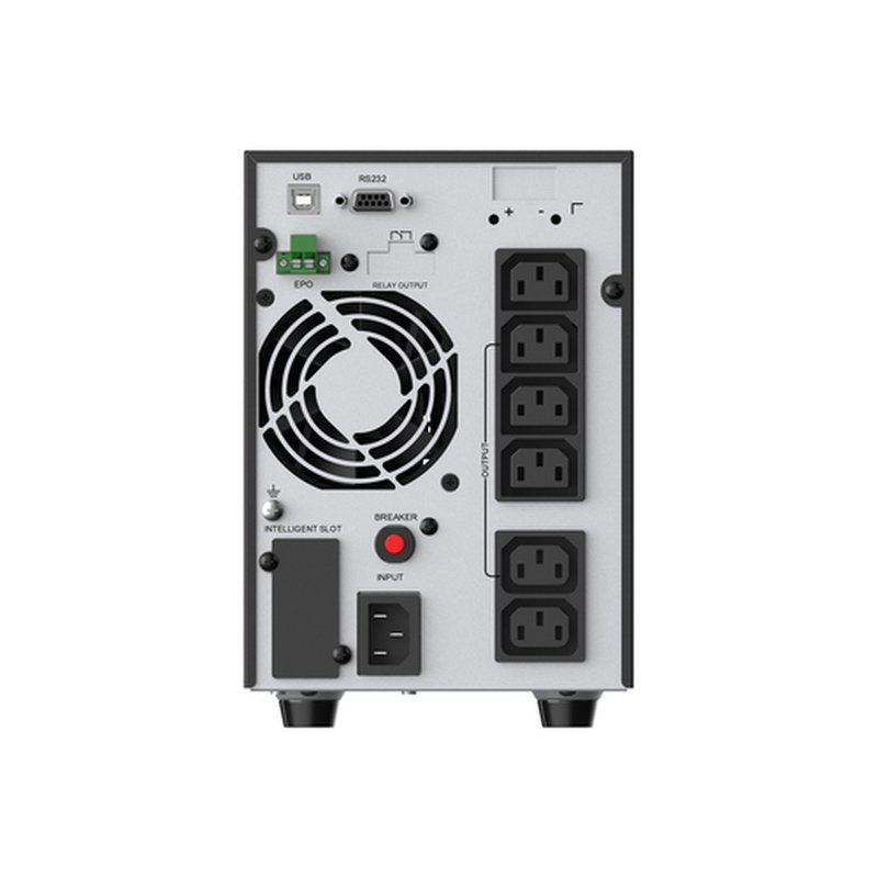 Conceptronic ZEUS52E2K sistema de alimentación ininterrumpida (UPS) Doble conversión (en línea) 2 kVA 1800 W 6 salidas AC Conceptronic ZEUS52E2K sistema de alimentación ininterrumpida (UPS) Doble conversión (en línea) 2 kVA 1800 W 6 salidas AC - Imagen 3