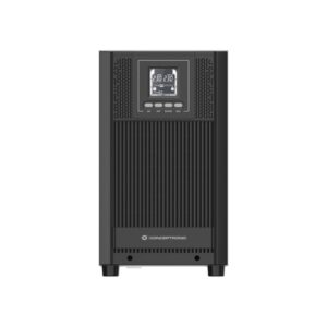 Conceptronic ZEUS52E3K sistema de alimentación ininterrumpida (UPS) Doble conversión (en línea) 3 kVA 2700 W 5 salidas AC Conceptronic ZEUS52E3K sistema de alimentación ininterrumpida (UPS) Doble conversión (en línea) 3 kVA 2700 W 5 salidas AC