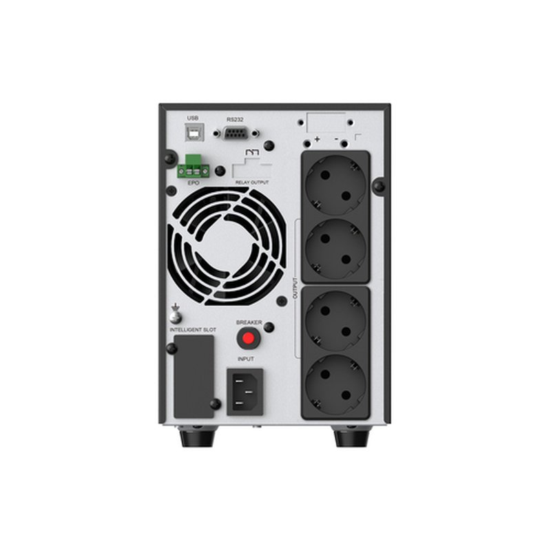 Conceptronic ZEUS52ES2K sistema de alimentación ininterrumpida (UPS) Doble conversión (en línea) 2 kVA 1800 W 4 salidas AC Conceptronic ZEUS52ES2K sistema de alimentación ininterrumpida (UPS) Doble conversión (en línea) 2 kVA 1800 W 4 salidas AC - Imagen 3