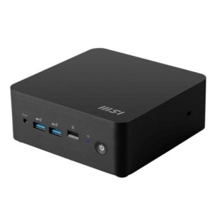 MSI Cubi NUC 1M Intel Core 3 100U HDD+SSD Mini PC Negro