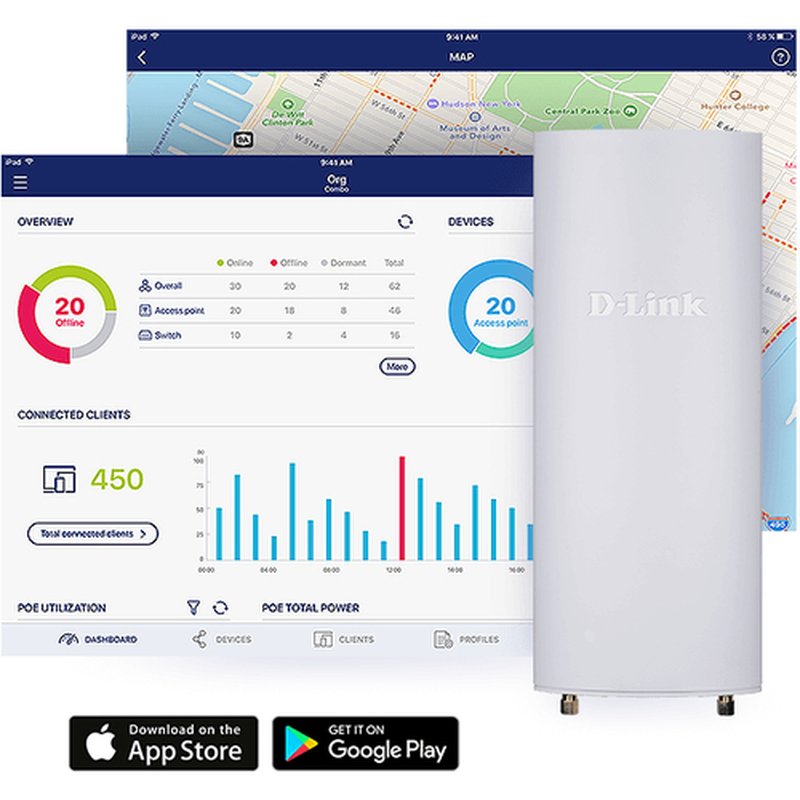 D-Link AC1300 1267 Mbit/s Blanco Energía sobre Ethernet (PoE) D-Link AC1300 1267 Mbit/s Blanco Energía sobre Ethernet (PoE) - Imagen 7