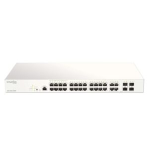 D-Link DBS-2000-28MP switch Gestionado L2 Gigabit Ethernet (10/100/1000) Gris
