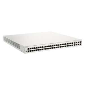 Alternative view of D-Link DBS-2000-52MP switch Gestionado L2 Gigabit Ethernet (10/100/1000) Energía sobre Ethernet (PoE) Gris