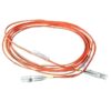 DELL 470-AAYU cable de fibra optica 5 m LC Naranja, Blanco