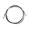 DELL 470-AENF Cable de fibra óptica e InfiniBand 2,5 m QSFP28 Negro, Acero inoxidable